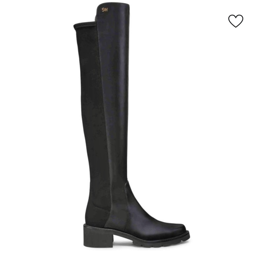 Alina City Leather Over-The-Knee Boots, Black size 7B EUC, worn once.